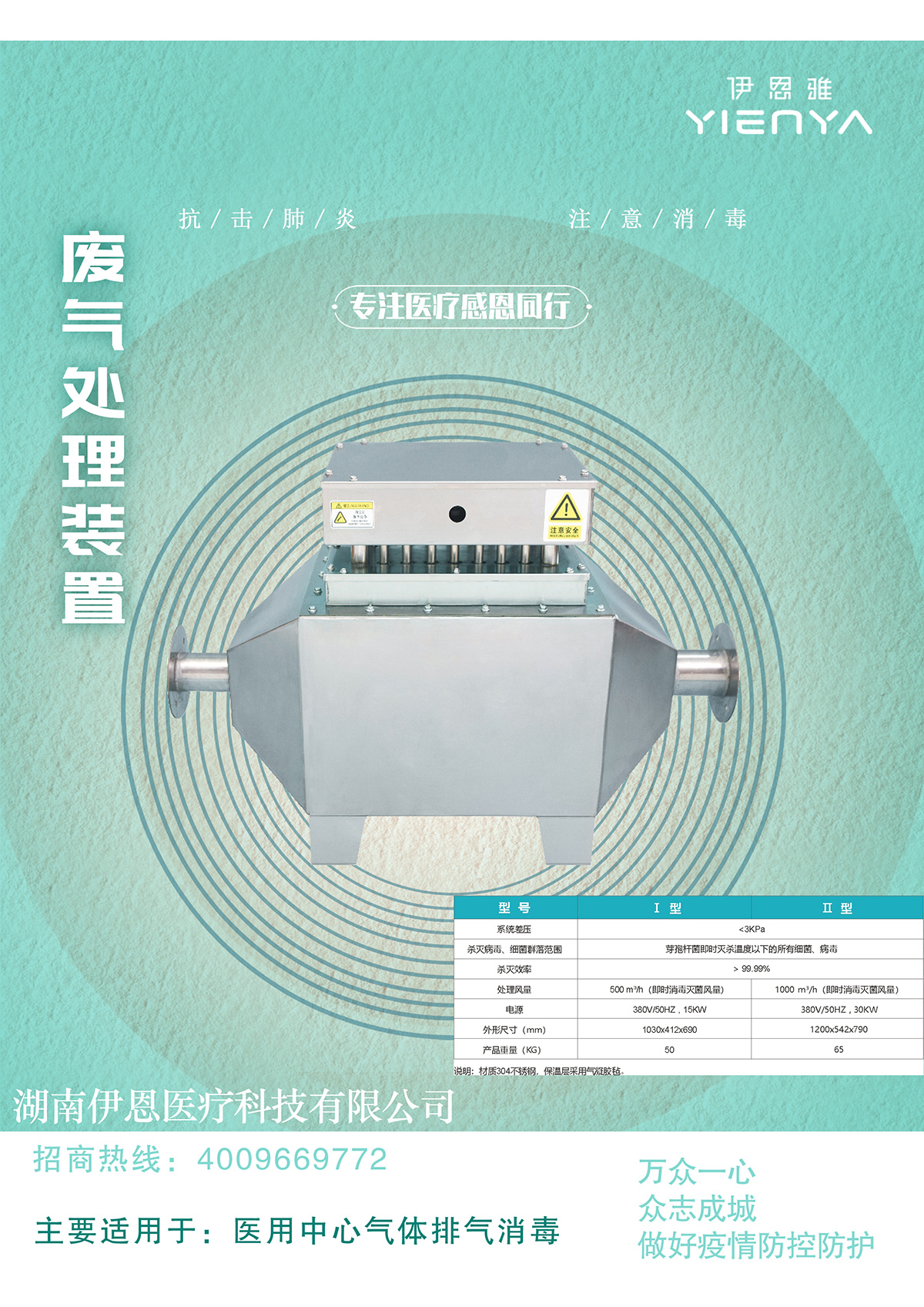 伊恩雅廢氣處理裝置